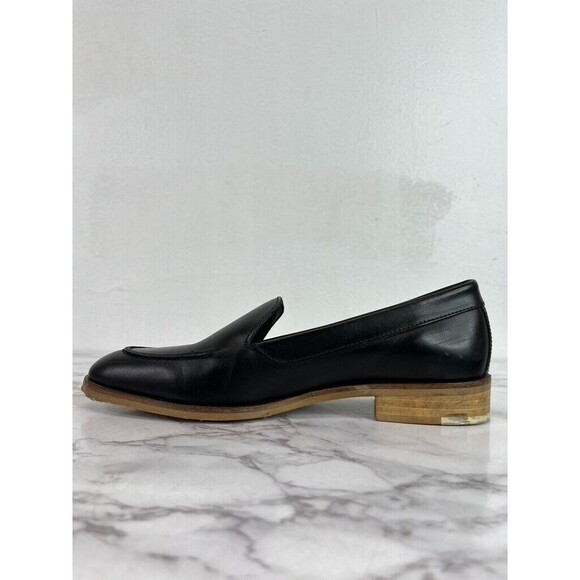 Everlane Women's Black The Modern Leather Loafers Sz 5 - Picture 9 of 11